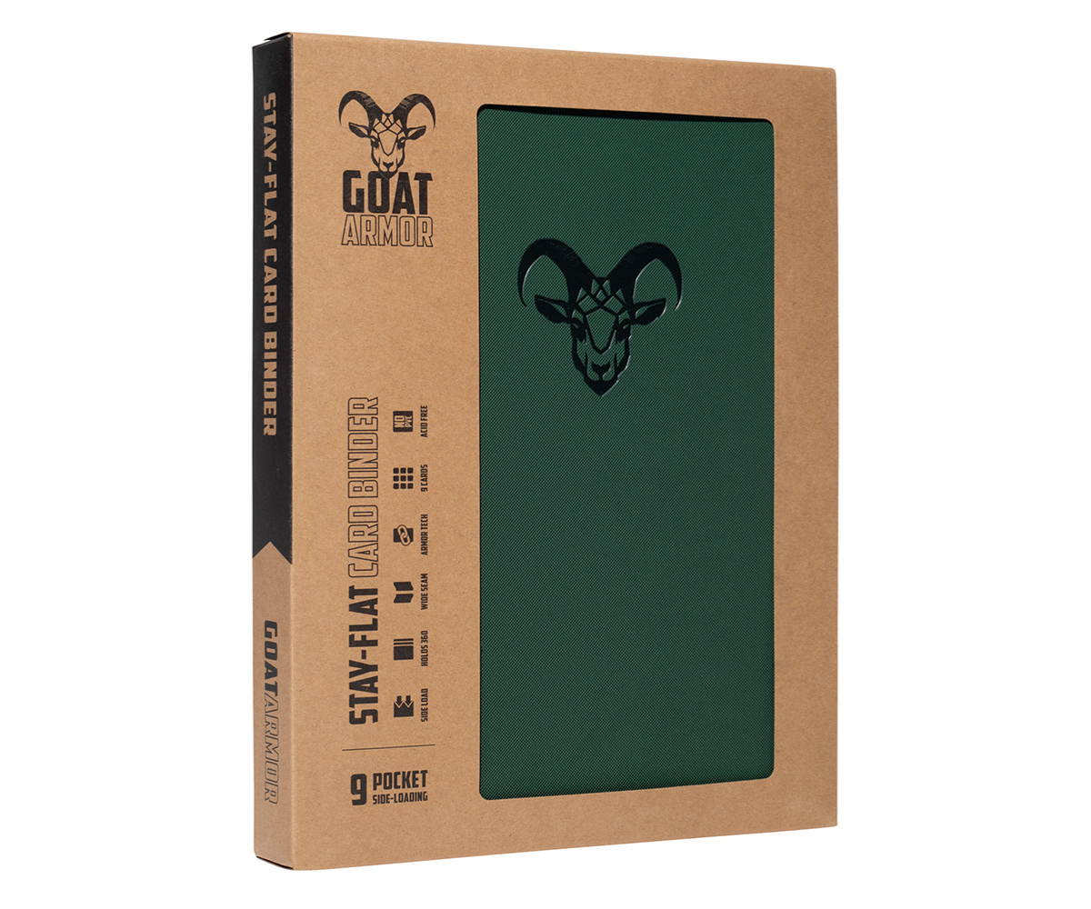 "Stay Flat" Card Binder