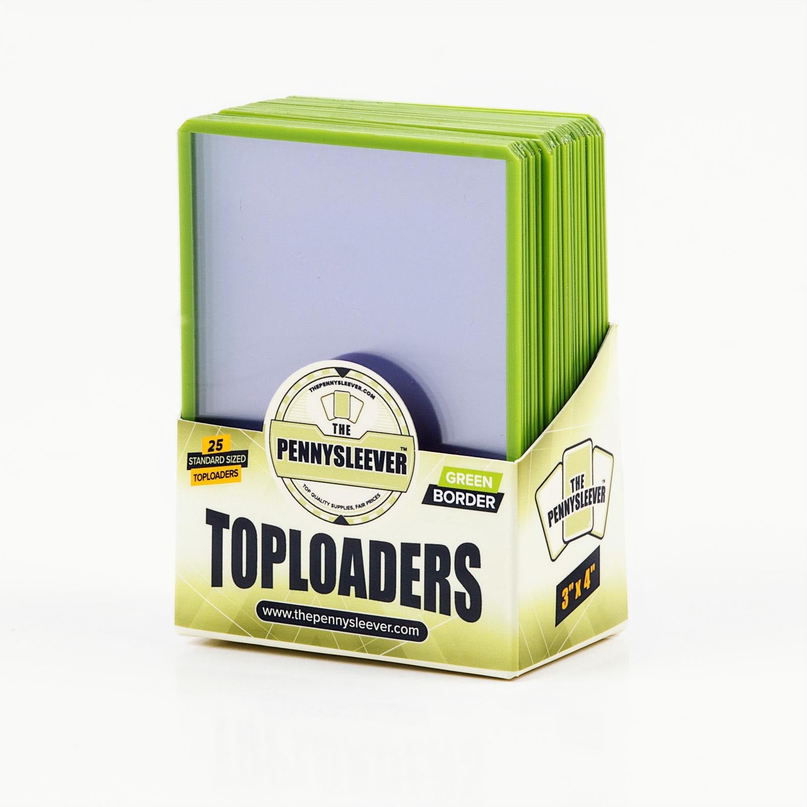 35 pt Colored Border Toploader (25 count)