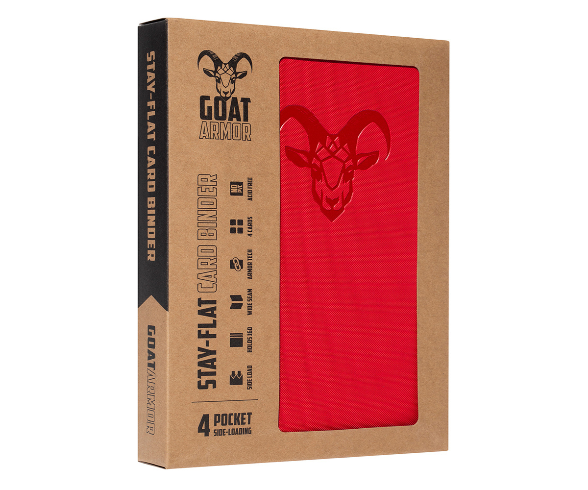 "Stay Flat" Card Binder