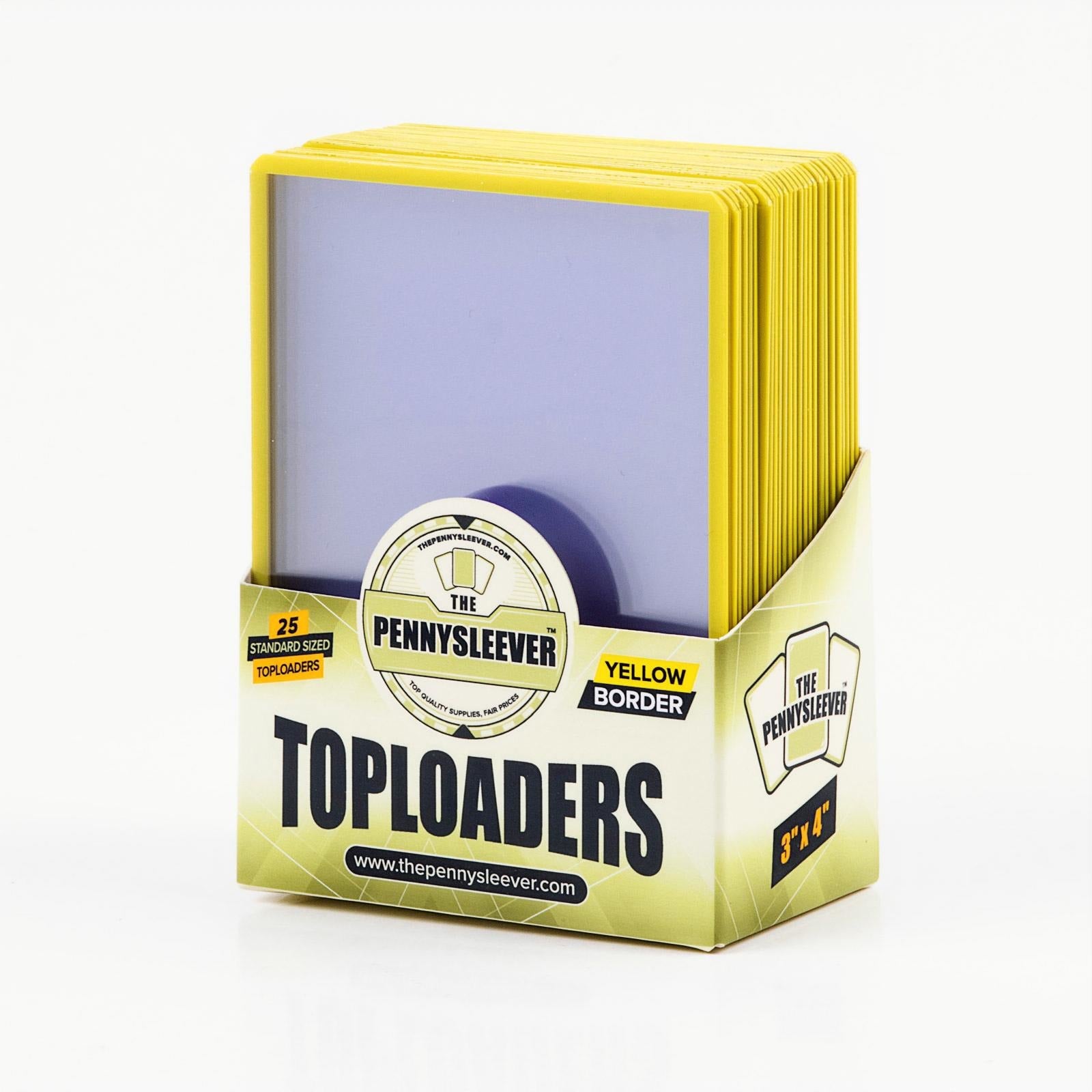 35 pt Colored Border Toploader (25 count)