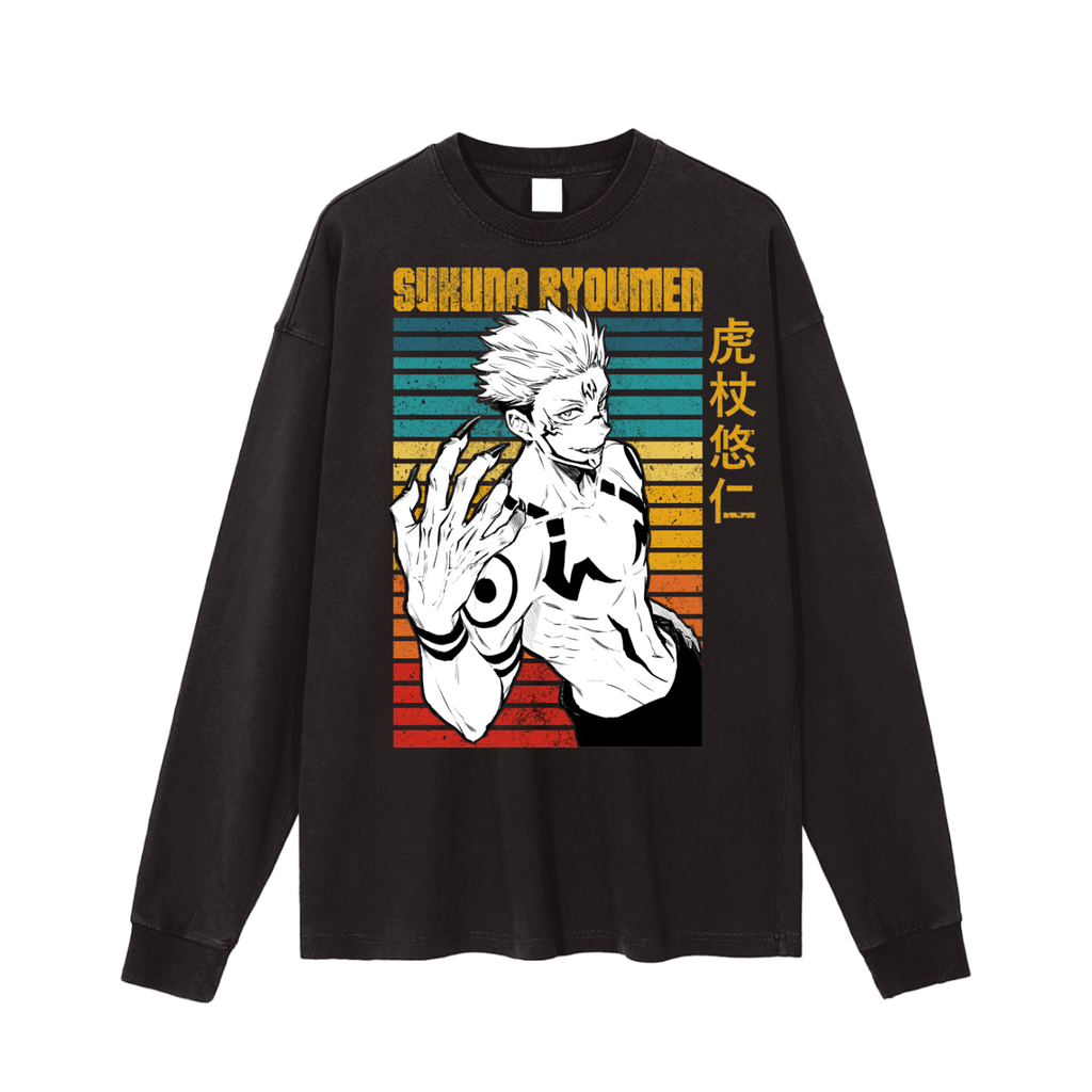 Vintage Washed Long Sleeve T-Shirt